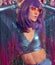 Sensual Lady 80s in stylish holographic party look. Tinsel installation. New year`s clubbing concept. Merry christmas. Holiday.