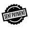 Sent Payment rubber stamp