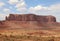 Sentinel Mesa in Monument Valley. Arizona