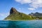 The Sentinel peak in Hout Bay, South Africa