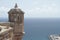 Sentry box in santa barbara castle