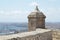 Sentry box in santa barbara castle