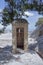 Sentry box in santa barbara castle