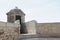 Sentry box in santa barbara castle