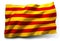 Senyera flag of Catalonia