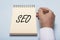 SEO acronym, search engine optimization for business promotion