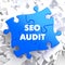 SEO Audit on Blue Puzzle.