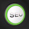 Seo Button Means Search Engine Optimization 3d Illustration