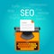 Seo content marketing strategy concept search engine optimization
