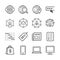 SEO icon set 6