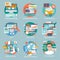 Seo Internet Marketing Flat Icon