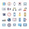 SEO and Marketing Colored icons Icons 2