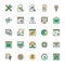 SEO and Marketing Colored Vector Icons 3