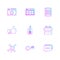 seo , money , internet , bugs , network , eps icons set vector