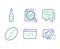 Seo script, Check article and Medical drugs icons set. Champagne bottle, Coffee beans and Recovery cloud signs. Vector