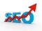 SEO - Search Engine Optimization is growing. 3D RENDERING