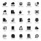 Seo Setting Glyph Icons Pack