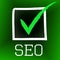Seo Tick Indicates Confirmed Correct And Pass