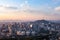 Seoul City Skyline and N Seoul Tower in Seoul in the morning, South Korea