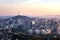 Seoul City Skyline and N Seoul Tower in Seoul in the morning, South Korea