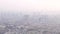 Seoul cityscape in smog