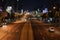 SEOUL, KOREA - AUGUST 12, 2006: night view of Nambu beltway in S