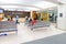 SEOUL, KOREA - AUGUST 12, 2015: People waiting for their turn at registration desk of Severance hospital of Yonsei University - ve