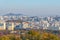 SEOUL, KOREA, NOVEMBER 9, 2019: Namsan tower overlooking skyline of Seoul, Republic of Korea