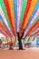 Seoul,South Korea-March 2019: Annual lantern festival at the center of Korean Buddhism temple, Jogyesa Temple