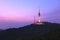 Seoul Tower at twilight on Namsan Mountain