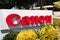 Sep 9, 2019 San Jose / CA / USA - Canon sign at the Canon Solutions America wholly owned subsidiary of Canon USA Inc. offices in