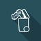 Separate waste collection icon