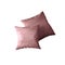 Seperated flat coloured puffy cotton fabric cushions