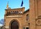 Sephardic Museum entrance shot in Toledo, Spain