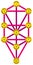 Sephirot and Tree of Life Yellow Magenta