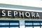 Sephora sign on the retail personal care and beauty products store location. - San Jose California, USA - 2021