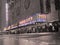 Sepia New York With a Festive Neon Radio City Music Hall