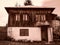 Sepia photography of old village house in southwesten Serbia