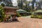 SEPILOK, MALAYSIA - FEBRUARY 18, 2018: Entrance of Sepilok Orangutan Rehabilitation Centre, Sabah, Malays