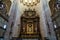 Sept 2018 - Segovia, Castilla y Leon, Spain - Segovia Cathedral main altar.