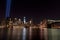 September 11 tribute lights