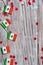 September 16. Independence day Mexico, the concept of independence , patriotism and freedom. Mini paper flags with white, green,