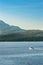 September 17, 2018 - Tongass Narrows, AK: Aluminum fishing boat, early morning near Gravina Island, North of Ketchikan.