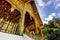 September 20, 2014: Entrance to The Haw Pha Bang temple in Luang Prabang. Laos