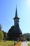 September 8 2021 - Barsana, Romania: Barsana monastery, one of the main attractions in Maramures in Romania