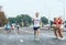 September 9, 2018 Minsk Belarus Half Marathon Minsk 2018 Running in the city