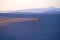 September dawn in the hilly fields of Tuscany. Italy