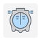 Septic tank vector icon design.