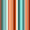 Serape seamless pattern of multicolored stripes in Mexican traditional style. Bright vibrant stripes in green red orange