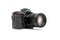 Serbia, Belgrade, 9 July, 2023 : Nikon Z8 Full frame 45.7 megapixels Mirrorless Camera with Nikon NIKKOR Z 85mm lens on white